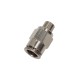 Pneumatic connector Straight METAL 10-1/8