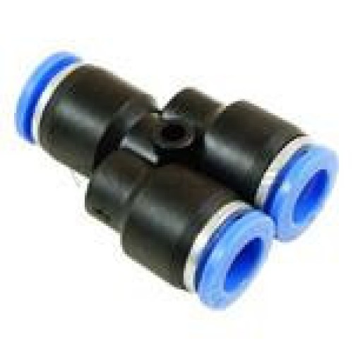 Pneumatinė jungtis Y-tee 10mm PY-10  Pneumatinė jungtis Y-tee 10mm PY-10