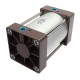 Pneumatic actuator SC 125X100-S with magnet, tie rods