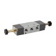 Pneumatinis paskirstymo solenoidinis vožtuvas 5/2 G 1/4, bistabilus, Flowmatik