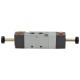 Pneumatinis paskirstymo solenoidinis vožtuvas 5/3 G 1/4, centrinis uždarytas, Flowmatik