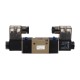 Pneumatinis solenoidinis vožtuvas 3V220-06 DC24V 3/2 bistable 1/8"