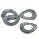 Washer DIN 137B M3 galvanized steel. (100 pcs.)