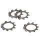 Washer DIN 6797A M4 A2 stainless steel (100 pcs.)