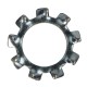 Washer DIN 6797A M5 galvanized steel. (100 pcs.)