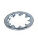 Washer DIN 6797J M6 galvanized steel. (100 pcs.)
