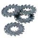 Washer DIN 6798DD M16x35 galvanized. (100 pcs.)