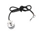 Incremental encoder ISC3806-001G-360BZ1-5-30F, 360imp/rev, 5-30VDC, fi38mm, shaft 6mm, Push Pull, Yumo