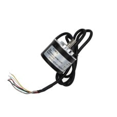 Incremental rotary encoder ISC5008-001G-3600BZ1-5-30F 3600 imp/rev 5-30VDC fi50mm shaft 8mm Push-Pull Yumo