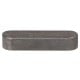 Prismatic inlet 5x5x12 steel without cover
