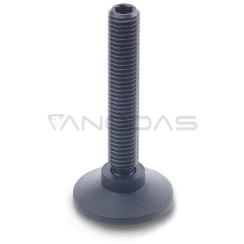 Adjustable presser foot GN 638-15-M8-35-ST - steel, plastic presser foot Adjustable presser foot GN 638-15-M8-35-ST - steel, plastic presser foot