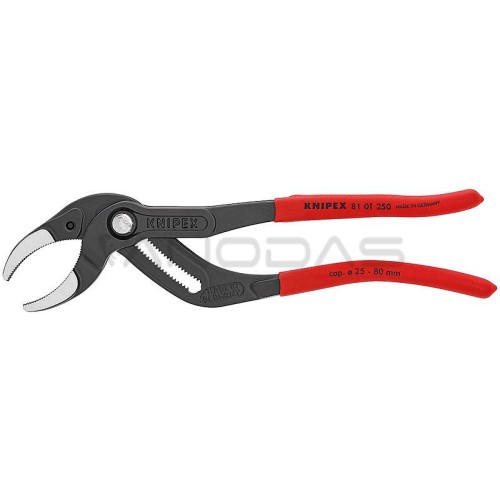 Replės sifonams ir jungtims 25-80/250 mm KNIPEX Replės sifonams ir jungtims 25-80/250 mm KNIPEX