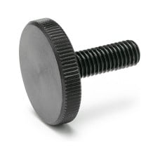 Knurled set screw DIN 653-M4-25 - steel
