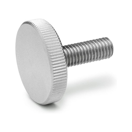 Knurled set screw DIN 653-M4-16-NI - stainless steel Knurled set screw DIN 653-M4-16-NI - stainless steel