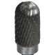 Rotary file for metal with a ball head WRC 10x20 shank 6mm