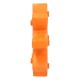 ROTEX 48 92 Shore A T-PUR jungtis oranžinė