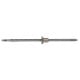 Ball screw with nut SFU1610 600mm with machining for bearing blocks