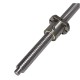 Ball screw with nut SFU2505 300mm with machining for bearing blocks
