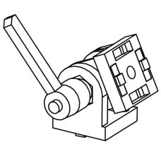 Articulated joint with lock