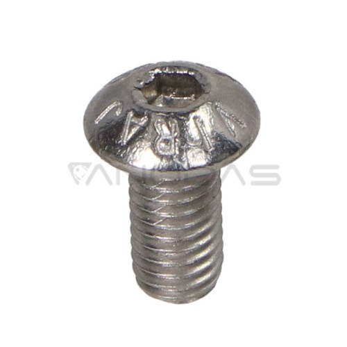 Hexagon socket head washer head screw ISO 7380-2 M3x10 A2 stainless steel (100 pcs.)  Hexagon socket head washer head screw ISO 7380-2 M3x10 A2 stainless steel (100 pcs.)