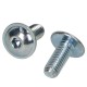 Hexagon socket screw, washer head ISO 7380-2 M4x16 class 10.9 galvanized white (100 pcs.)