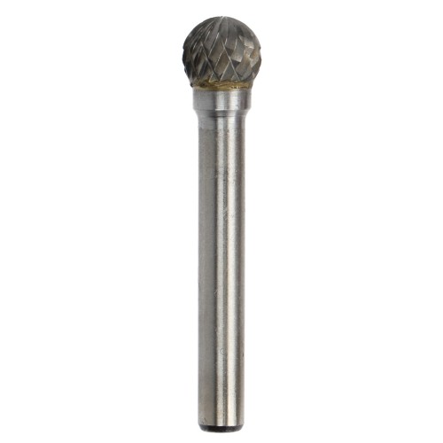 Spherical metal rotary file KUD 10x9 shank 6mm Spherical metal rotary file KUD 10x9 shank 6mm
