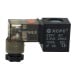 Solenoid valve coil 110 230VAC + connector