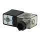 Solenoid valve coil 210 12VDC + connector