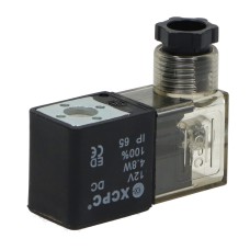Solenoidinio vožtuvo ritė 210 12V DC + jungtis
