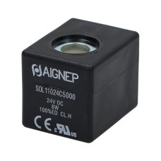 Solenoidinio vožtuvo ritė 24V DC 10mm 8W