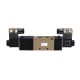 Solenoidinis vožtuvas 4V330C-08-DC24V 5/3 monostabilus NC 1/4"