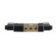 Solenoidinis vožtuvas 4V330C-08-DC24V 5/3 monostabilus NC 1/4"