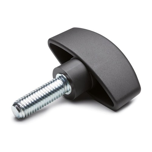 Wing nut CTL.476/48 p-M8x16 - threaded pin made of galvanized steel Wing nut CTL.476/48 p-M8x16 - threaded pin made of galvanized steel