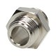 Nipple G 1/4 GZ, nickel-plated brass