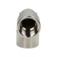 Threaded elbow, G 1/2 GW, nickel-plated brass