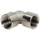 Threaded elbow, G 1/2 GW, nickel-plated brass