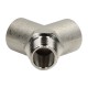 Y-type threaded double connector WZW, threaded branch 2 x G 1/2 GW - G 1/2 GZ