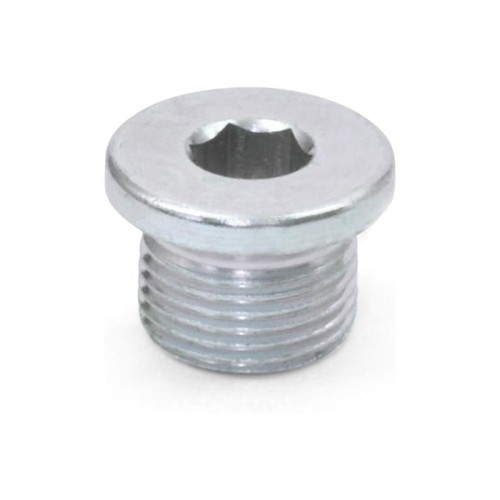 Threaded plug DIN 908-ST-G3/8-A - galvanized steel Threaded plug DIN 908-ST-G3/8-A - galvanized steel