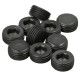 Threaded plug with socket DIN 906 R1/8