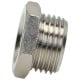 Threaded reduction G 1/2 GZ - G 3/8 GW, cylindrical thread, nickel-plated brass