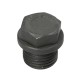 Threaded plug with 6-corner socket with circle DIN910 M16X1.5