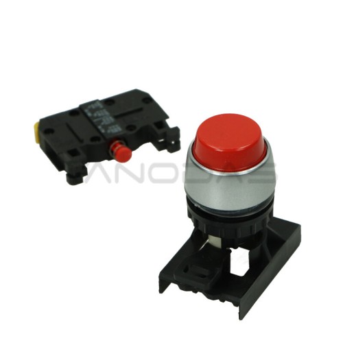 ST22-WC-01 raudonas mygtukas su spyruokliniu grąžinimu  ST22-WC-01 raudonas mygtukas su spyruokliniu grąžinimu