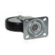 Swivel wheel fi 725mm plastic with mounting plate, load capacity 130 kg 4081 - 125x37