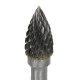 Rotary file for metal, sharp, arc SPG 12x25 shank 6mm