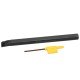 Sulankstomas tekinimo peilis vidiniam tekėjimui S16Q-SCLCR06 16 mm ilgis 180 Sulankstomas tekinimo peilis vidiniam tekėjimui S16Q-SCLCR06 16 mm ilgis 180
