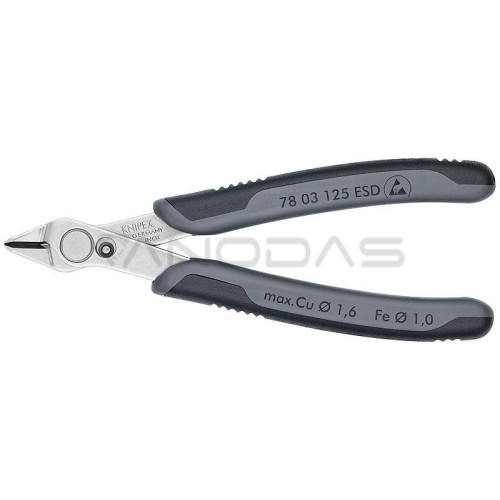 Super Knips ESD KNIPEX pjovimo replės 125 mm Super Knips ESD KNIPEX pjovimo replės 125 mm