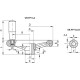 Multi-spoke handwheel VR.160 FP+I-A16 - with revolving handle, reamed hub