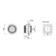 Electrical connector TS17PP02 10A/500V