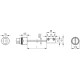 Magnetic sensor with cable for MPI-R10 FC-MPI-12 indicator