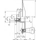 Handwheel for speed indicator EWW.240-PXX2+IEL-A20-C0 - technopolymer